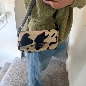 Stylish Black and white Women's Shoulder Bag